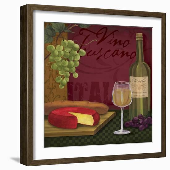 Vino Toscano-Fiona Stokes-Gilbert-Framed Giclee Print