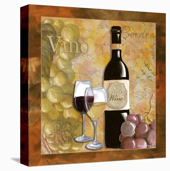 Vino Wine Grapes-Megan Aroon Duncanson-Stretched Canvas