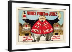 Vinos Finos de Jerex-null-Framed Art Print
