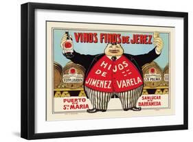 Vinos Finos de Jerex-null-Framed Art Print