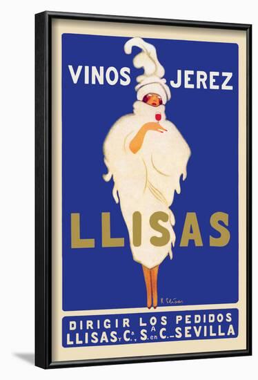 Vinos Jerez Llisas-null-Framed Art Print