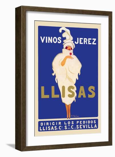 Vinos Jerez Llisas-null-Framed Art Print