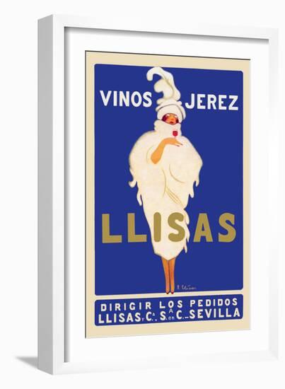 Vinos Jerez Llisas-null-Framed Art Print