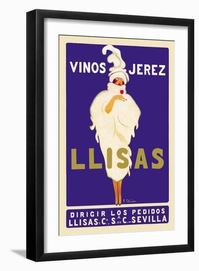 Vinos Jerez Llisas-null-Framed Art Print