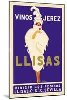 Vinos Jerez Llisas-null-Mounted Art Print