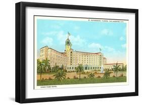 Vinoy Park Hotel, St. Petersburg, Florida-null-Framed Art Print