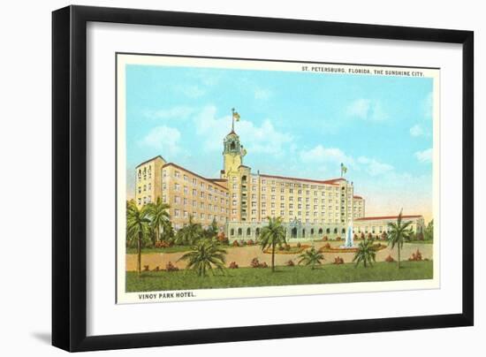 Vinoy Park Hotel, St. Petersburg, Florida-null-Framed Art Print