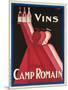 Vins Camp Romain'. Werbeplakat für Camp Romain Weine. Gedruckt von Affiches Camis, Paris-null-Mounted Giclee Print