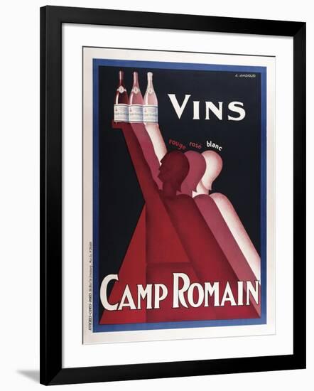 Vins Camp Romain-null-Framed Giclee Print