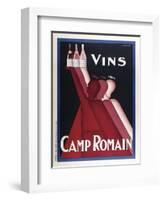 Vins Camp Romain-null-Framed Giclee Print