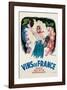 Vins de France: Sante, Gaiete, Esperance-Antoine Galland-Framed Art Print