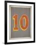 Vintage 10 Grey-Kindred Sol Collective-Framed Art Print