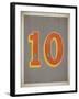 Vintage 10 Grey-Kindred Sol Collective-Framed Art Print