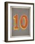 Vintage 10 Grey-Kindred Sol Collective-Framed Art Print