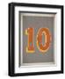 Vintage 10 Grey-Kindred Sol Collective-Framed Art Print