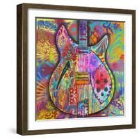 Vintage 12 String-Dean Russo-Framed Giclee Print