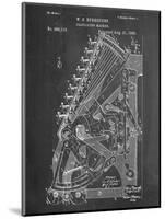 Vintage 1888 Calculator Patent-null-Mounted Art Print