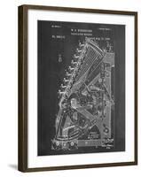 Vintage 1888 Calculator Patent-null-Framed Art Print