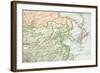 Vintage (1907 Copyrighted Expired) Map Of Europe And Asia-Cmcderm1-Framed Art Print