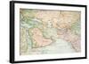 Vintage (1907 Copyrighted Expired) Map Of Europe And Asia-Cmcderm1-Framed Art Print