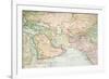 Vintage (1907 Copyrighted Expired) Map Of Europe And Asia-Cmcderm1-Framed Art Print