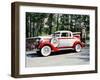 Vintage 1934 Plymouth Coupe Car, Waterloo, Quebec, Canada-Design Pics-Framed Photographic Print