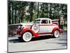 Vintage 1934 Plymouth Coupe Car, Waterloo, Quebec, Canada-Design Pics-Mounted Photographic Print