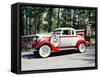 Vintage 1934 Plymouth Coupe Car, Waterloo, Quebec, Canada-Design Pics-Framed Stretched Canvas