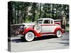 Vintage 1934 Plymouth Coupe Car, Waterloo, Quebec, Canada-Design Pics-Stretched Canvas
