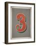 Vintage 3 Grey-Kindred Sol Collective-Framed Art Print