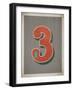 Vintage 3 Grey-Kindred Sol Collective-Framed Art Print