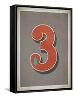 Vintage 3 Grey-Kindred Sol Collective-Framed Stretched Canvas
