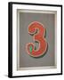 Vintage 3 Grey-Kindred Sol Collective-Framed Art Print