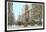 Vintage 5th Avenue and 42nd Street, New York City-null-Framed Art Print