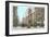 Vintage 5th Avenue and 42nd Street, New York City-null-Framed Art Print