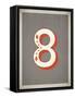 Vintage 8 Grey-Kindred Sol Collective-Framed Stretched Canvas