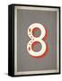 Vintage 8 Grey-Kindred Sol Collective-Framed Stretched Canvas