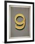 Vintage 9 Grey-Kindred Sol Collective-Framed Art Print