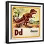 Vintage ABC- D-null-Framed Giclee Print