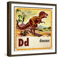 Vintage ABC- D-null-Framed Giclee Print