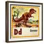 Vintage ABC- D-null-Framed Giclee Print