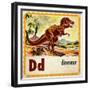 Vintage ABC- D-null-Framed Giclee Print