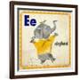 Vintage ABC- E-null-Framed Giclee Print