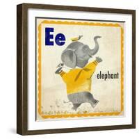 Vintage ABC- E-null-Framed Premium Giclee Print