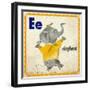 Vintage ABC- E-null-Framed Giclee Print