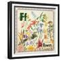 Vintage ABC- F-null-Framed Giclee Print