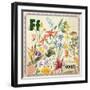 Vintage ABC- F-null-Framed Giclee Print