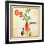 Vintage ABC- G-null-Framed Giclee Print