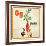 Vintage ABC- G-null-Framed Giclee Print