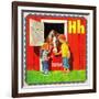 Vintage ABC- H-null-Framed Giclee Print